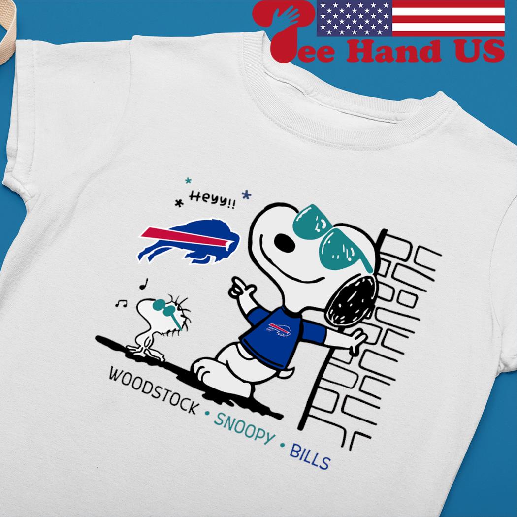 Buffalo Bills NFL Football Snoopy Woodstock The Peanuts Movie Sweatshirt