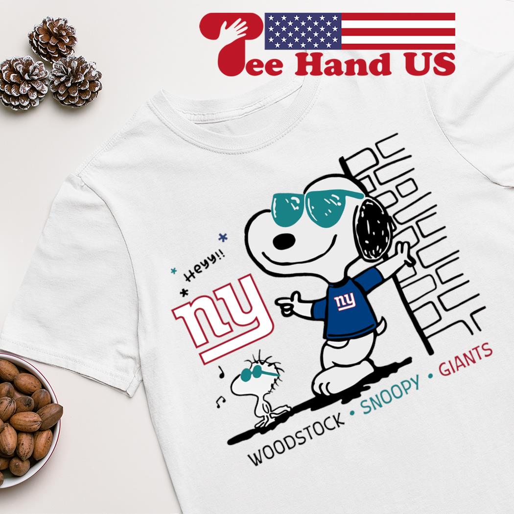 Snoopy Joe Cool To Be The New York Giants T-Shirt - T-shirts Low Price