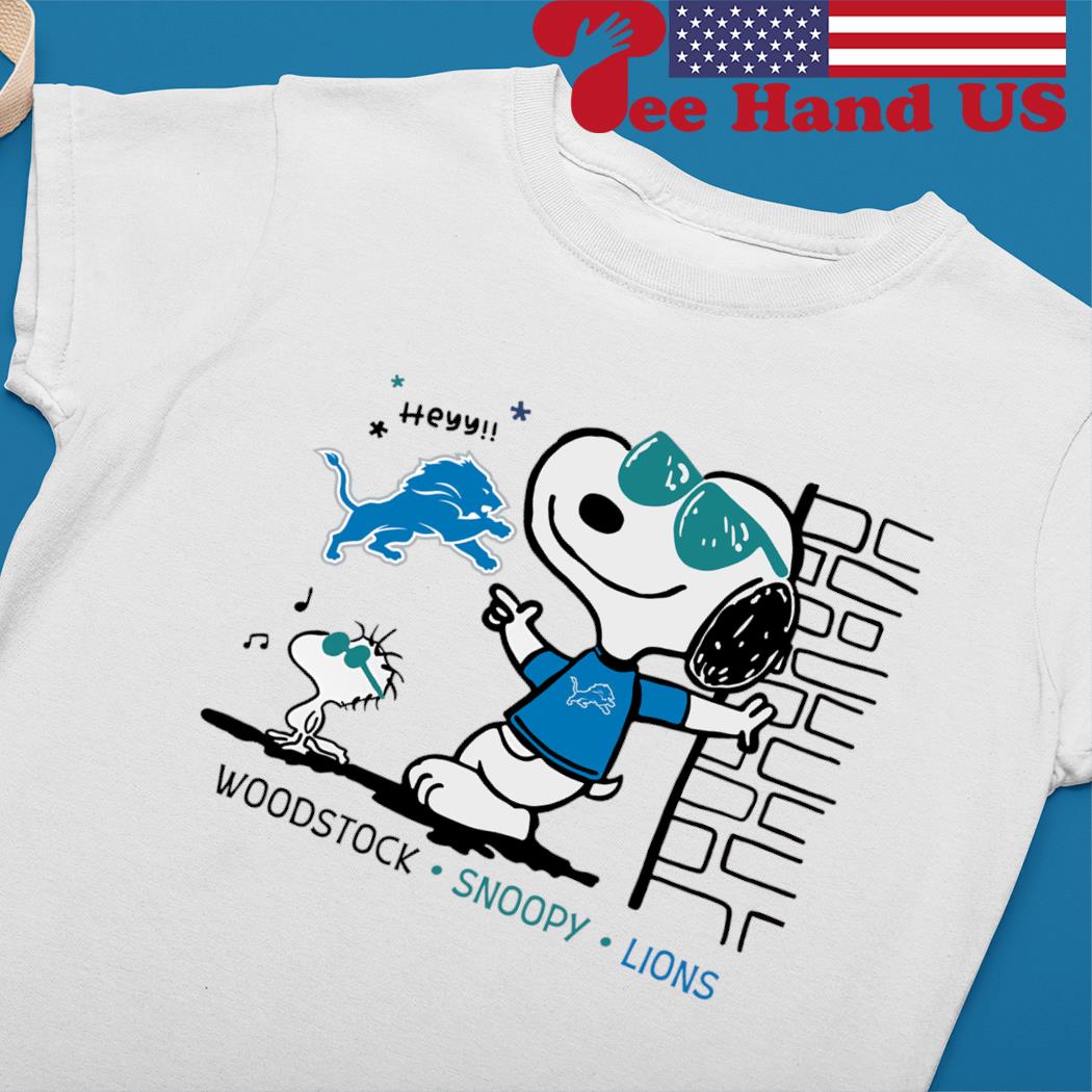 Detroit Lions Makes Me Drink Snoopy And Woodstock Shirt, hoodie