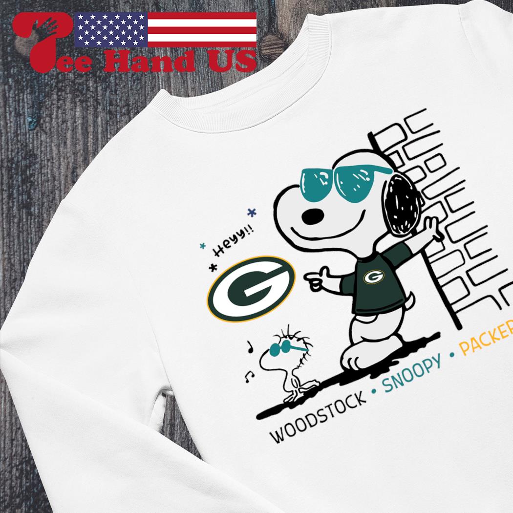 Woodstock Snoopy Packers shirt, hoodie, sweater, long sleeve and tank top