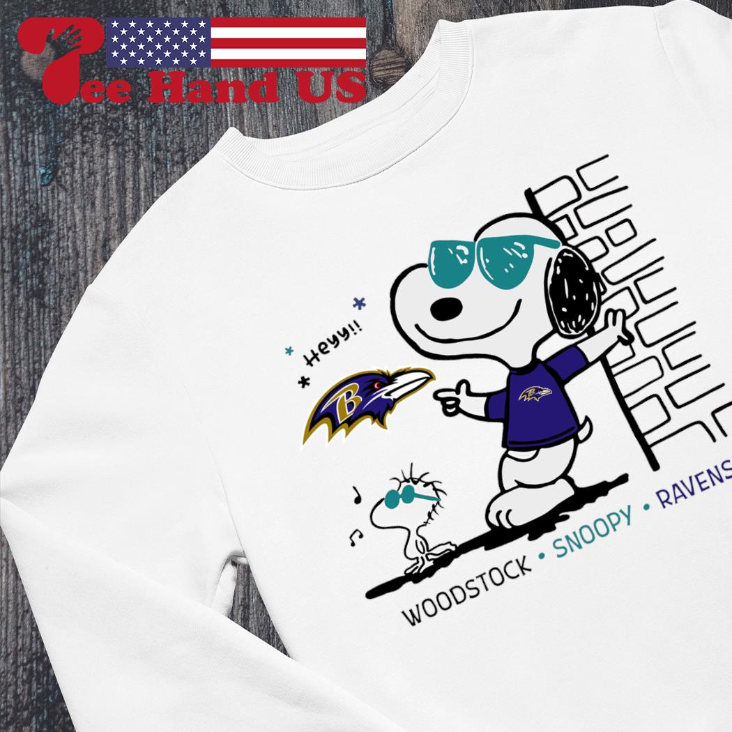 Woodstock Snoopy Ravens Shirt