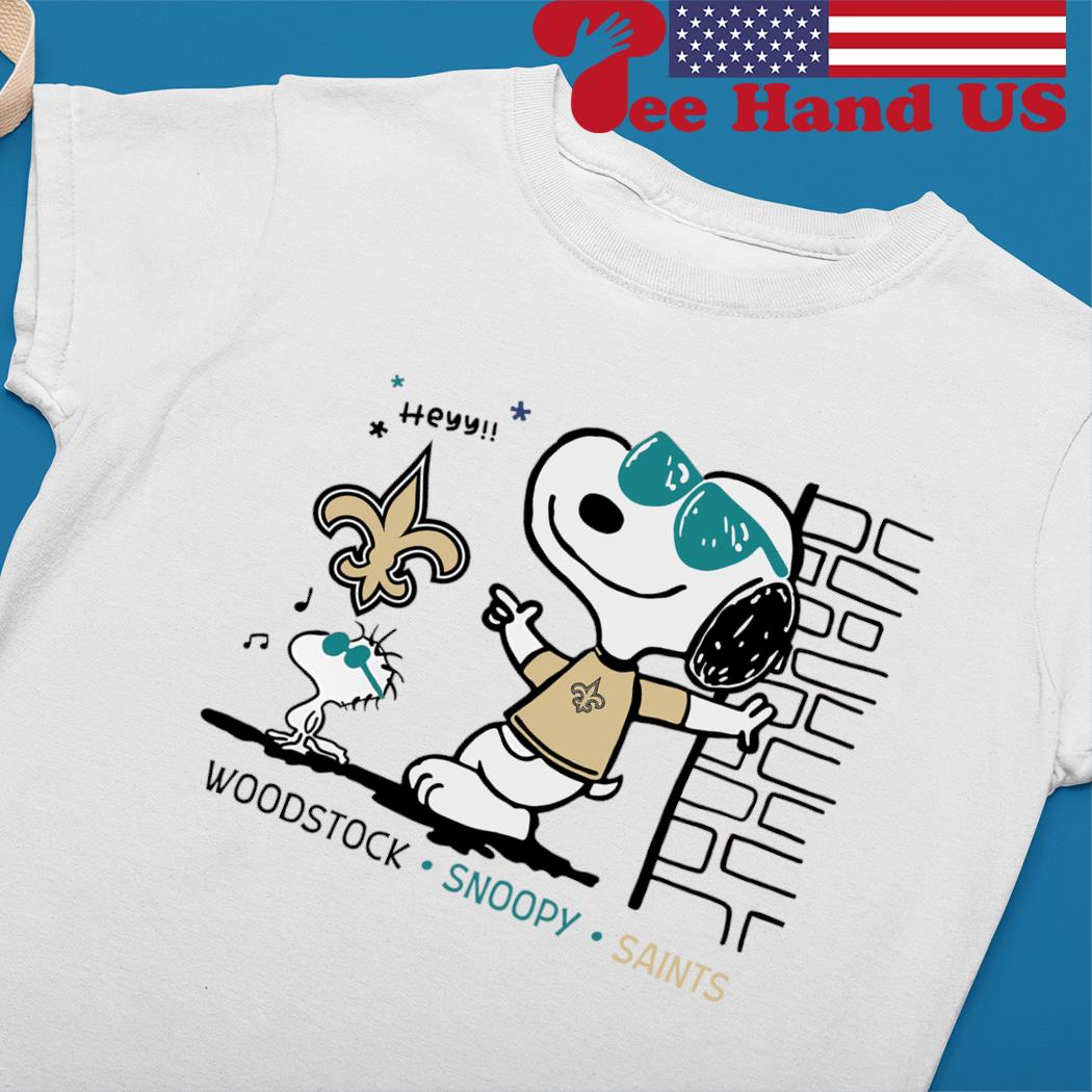 New Orleans Saints Makes Me Drink Snoopy And Woodstock T-Shirt - T-shirts  Low Price