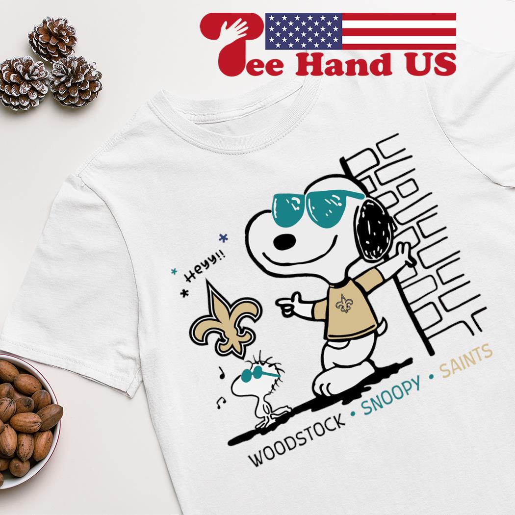 New Orleans Saints Peanuts Snoopy Charlie Brown And Woodstock Shirt,  hoodie, sweater, long sleeve and tank top