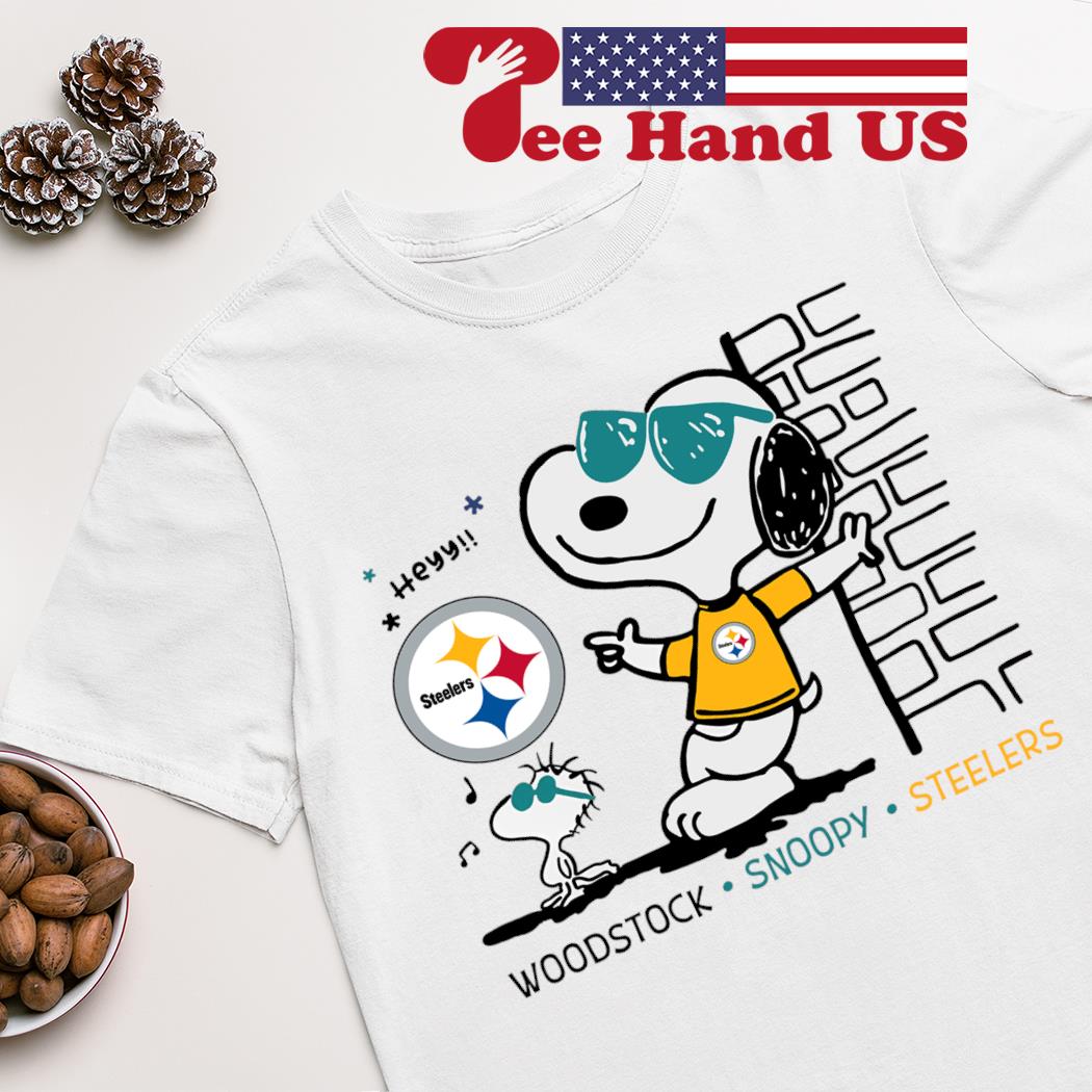 Snoopy Woodstock The Pittsburgh Steelers Shirt - High-Quality