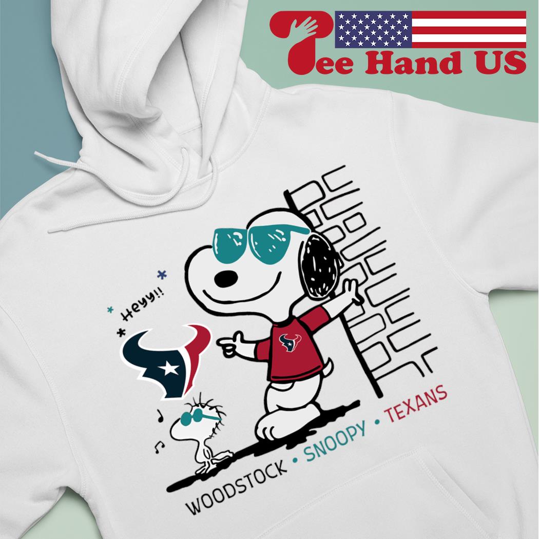 Joe Cool Snoopy Houston Texans T-Shirt - T-shirts Low Price