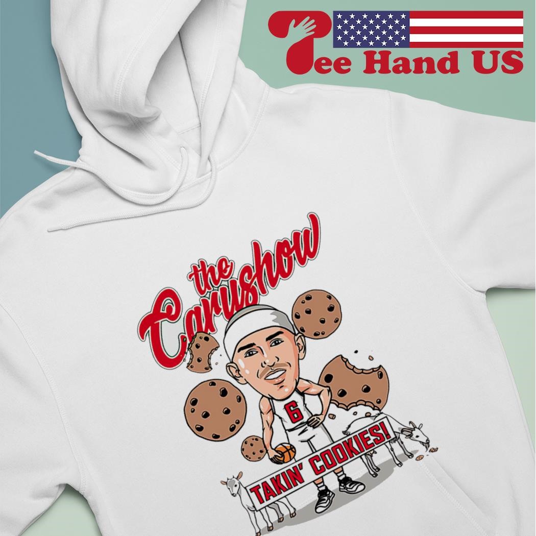 Alex Caruso Los Angeles Lakers The Carushow Takin Cookies shirt