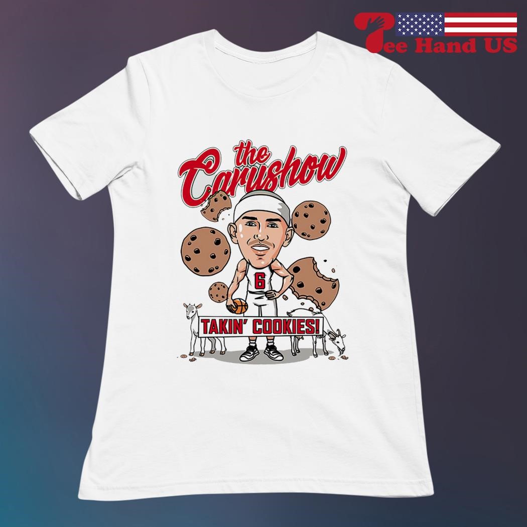 Alex Caruso Los Angeles Lakers The Carushow Takin Cookies shirt