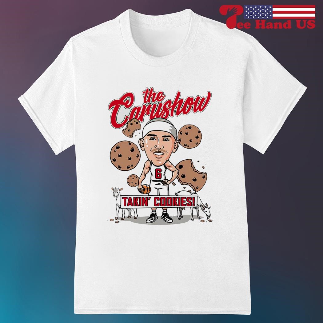 Alex Caruso Los Angeles Lakers The Carushow Takin Cookies shirt