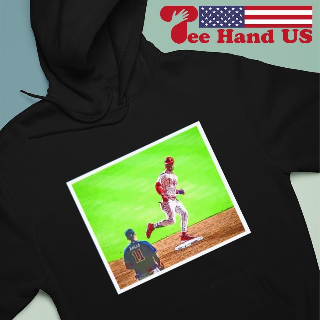 Bryce Harper Stare Down Arcia Baseball shirt, hoodie, sweater and long  sleeve