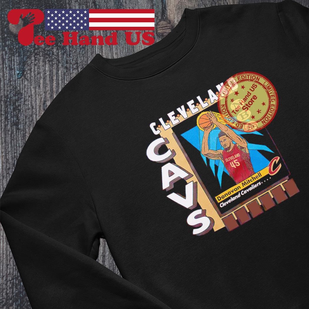 Cleveland Cavaliers Trading Card Donovan Mitchell Shirt, hoodie, sweater,  long sleeve and tank top