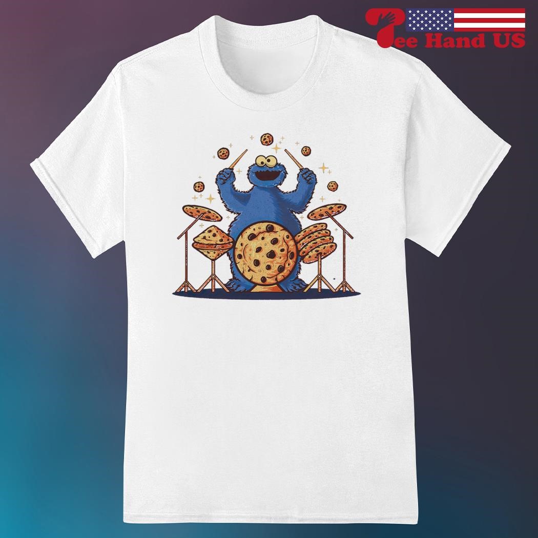 Cookie Monster Face Sesame Street T-Shirt