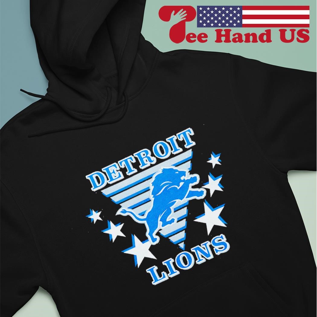 Detroit Lions super star logo shirt hoodie