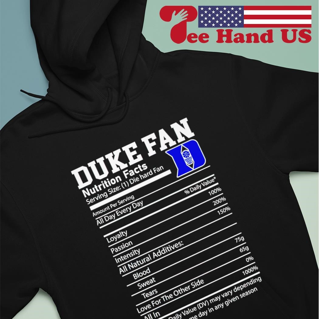Duke Blue Devils fan jersey