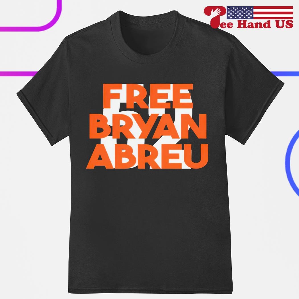 Free Bryan Abreu T-shirt,Sweater, Hoodie, And Long Sleeved, Ladies, Tank Top