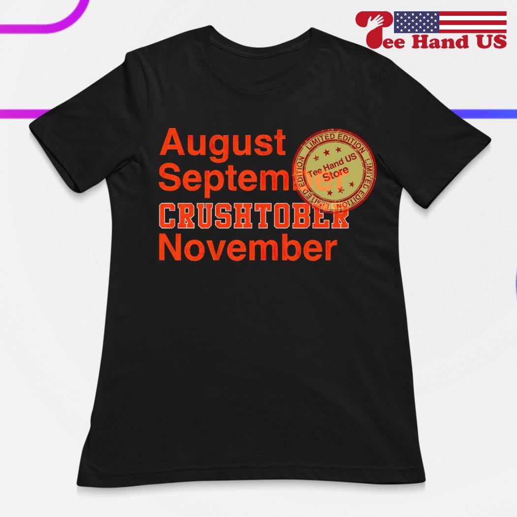 Official Houston Astros August September Crushtober November t