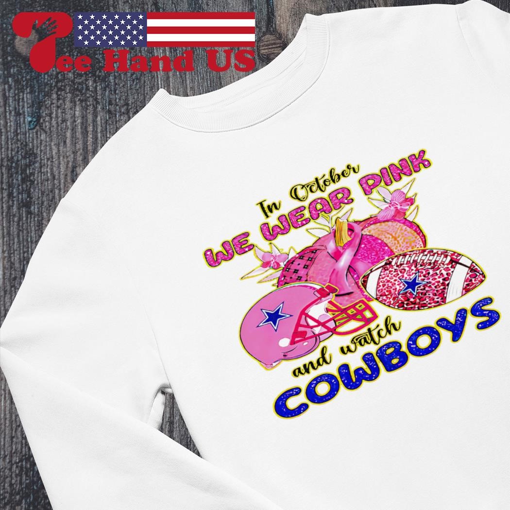 Pink dallas cowboys sweatshirt cheap