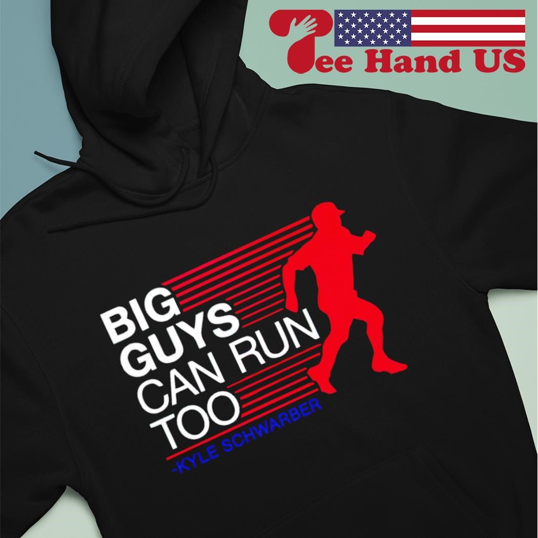 Kyle Schwarber Big Guys Can Run Too T-Shirt - Teesplash Store