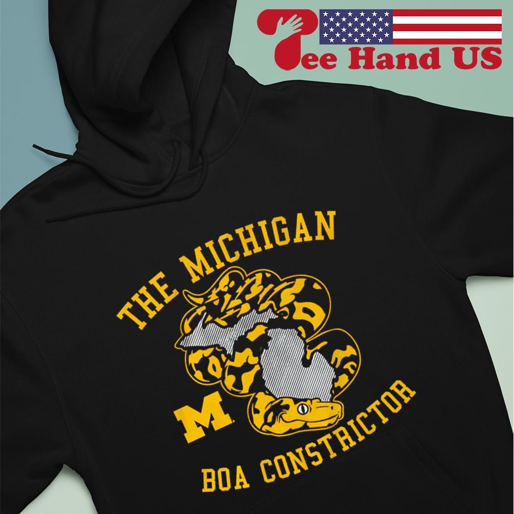 Michigan Wolverines The Michigan Boa Constrictor shirt hoodie