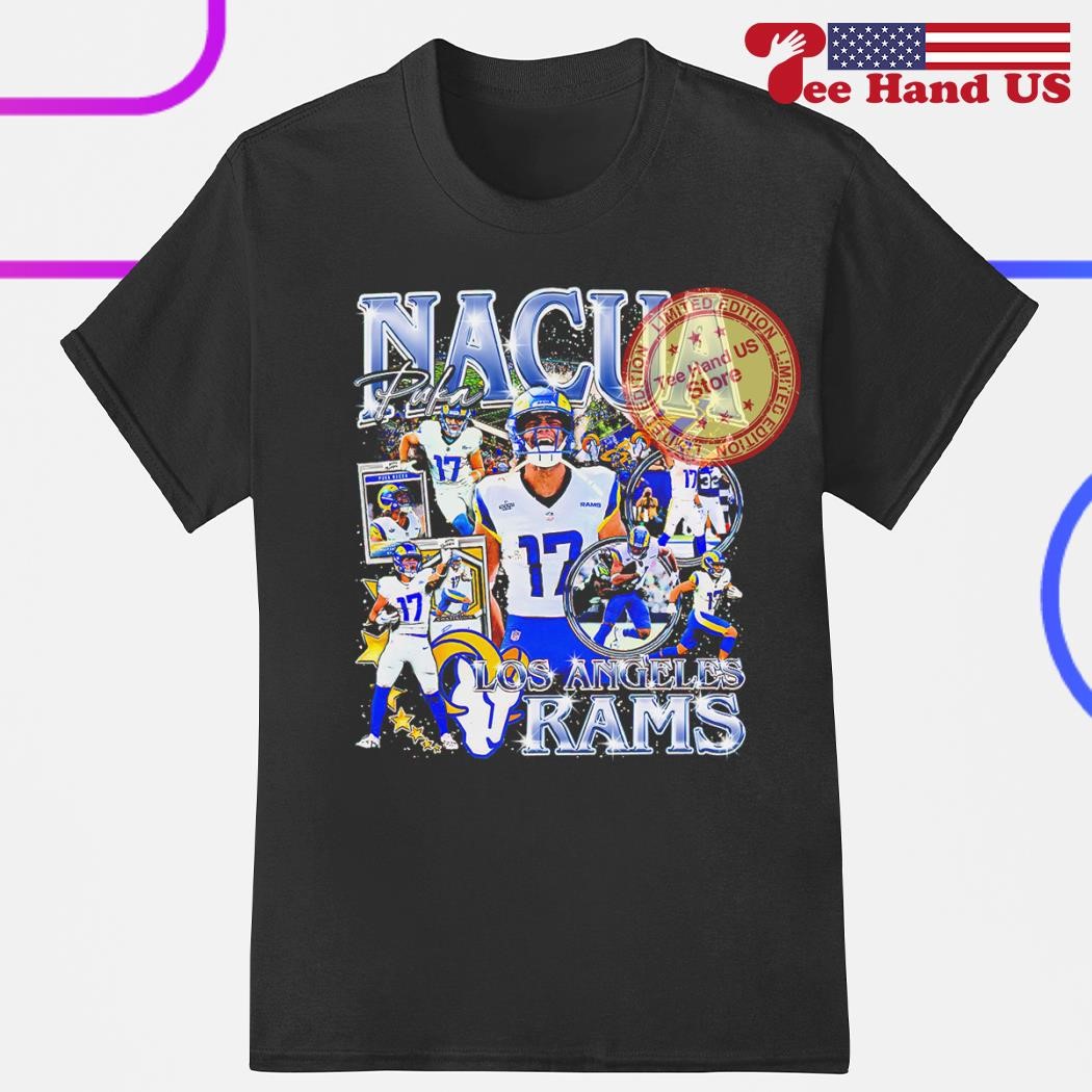 Puka Nacua Los Angeles Football Shirt Rams Football Tshirt Christmas Gift  Unisex Sweatshirt Football 90S Vintage Fan Gift, hoodie, sweater, long  sleeve and tank top