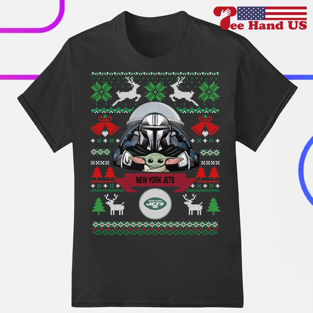 Christmas Sweater Skull Football Fan Newyork-Jet T-Shirt Christmas Sweater Skull Football Fan Newyork-Jet T-Shirt