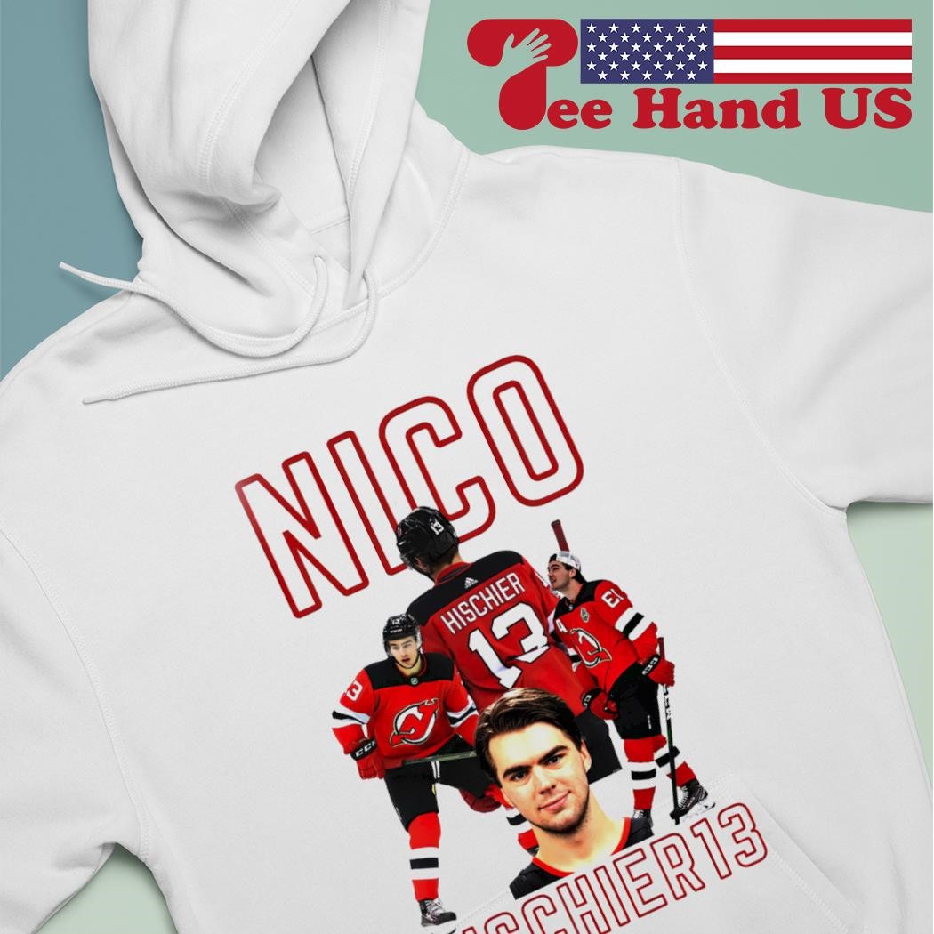 Top the Captain Nico Hischier New Jersey Devils signature shirt