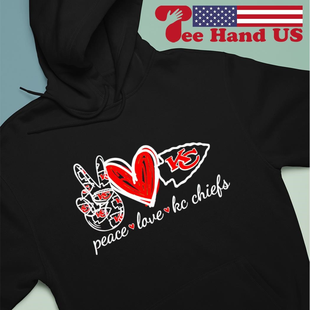 Peace Love Kansas City Chiefs T-Shirt, hoodie, sweater and long sleeve