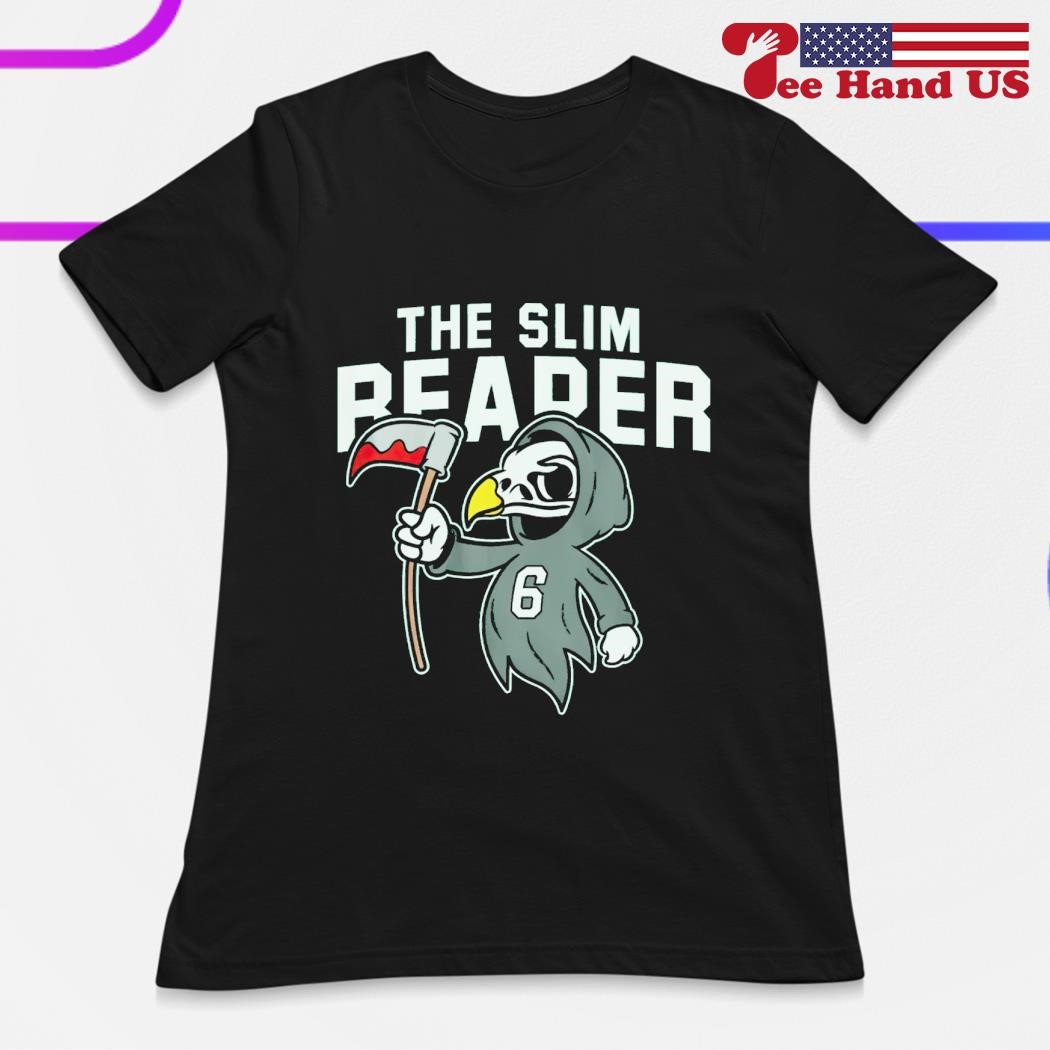 Philly Sports Shirts Eagles Slim Reaper Shirt S / Black