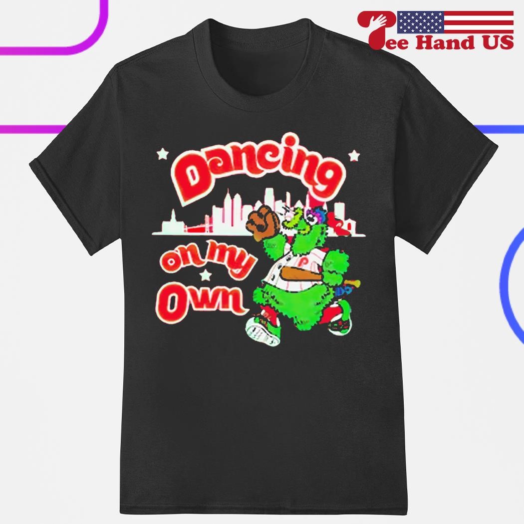Phillies Phanatic Dancing On My Own Red October T Shirt - Limotees