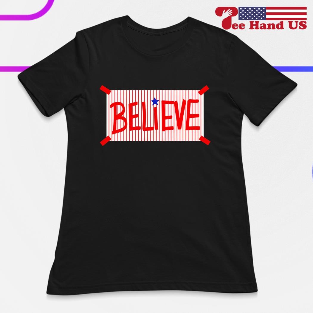 Believe Tee | Philadelphia Phillies Inspired | phillygoat Heather True Royal / S