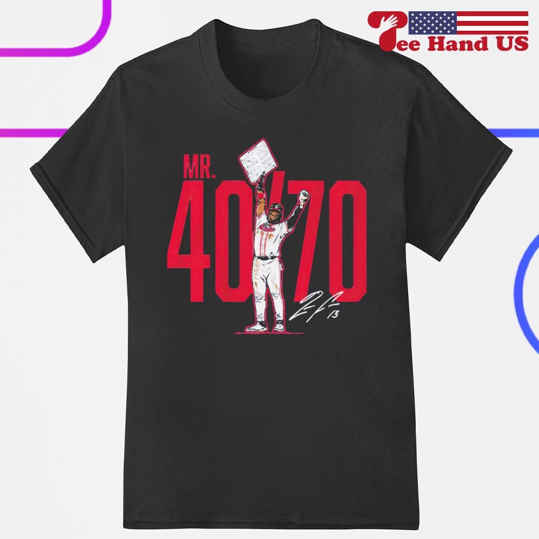 Ronald Acuña Jr. Atlanta Braves Mr. steal your base shirt, hoodie, sweater,  long sleeve and tank top