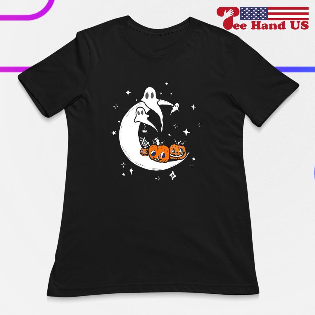 Houston Astros Football Pumpkin Moon Halloween Shirt, hoodie, sweater, long  sleeve and tank top