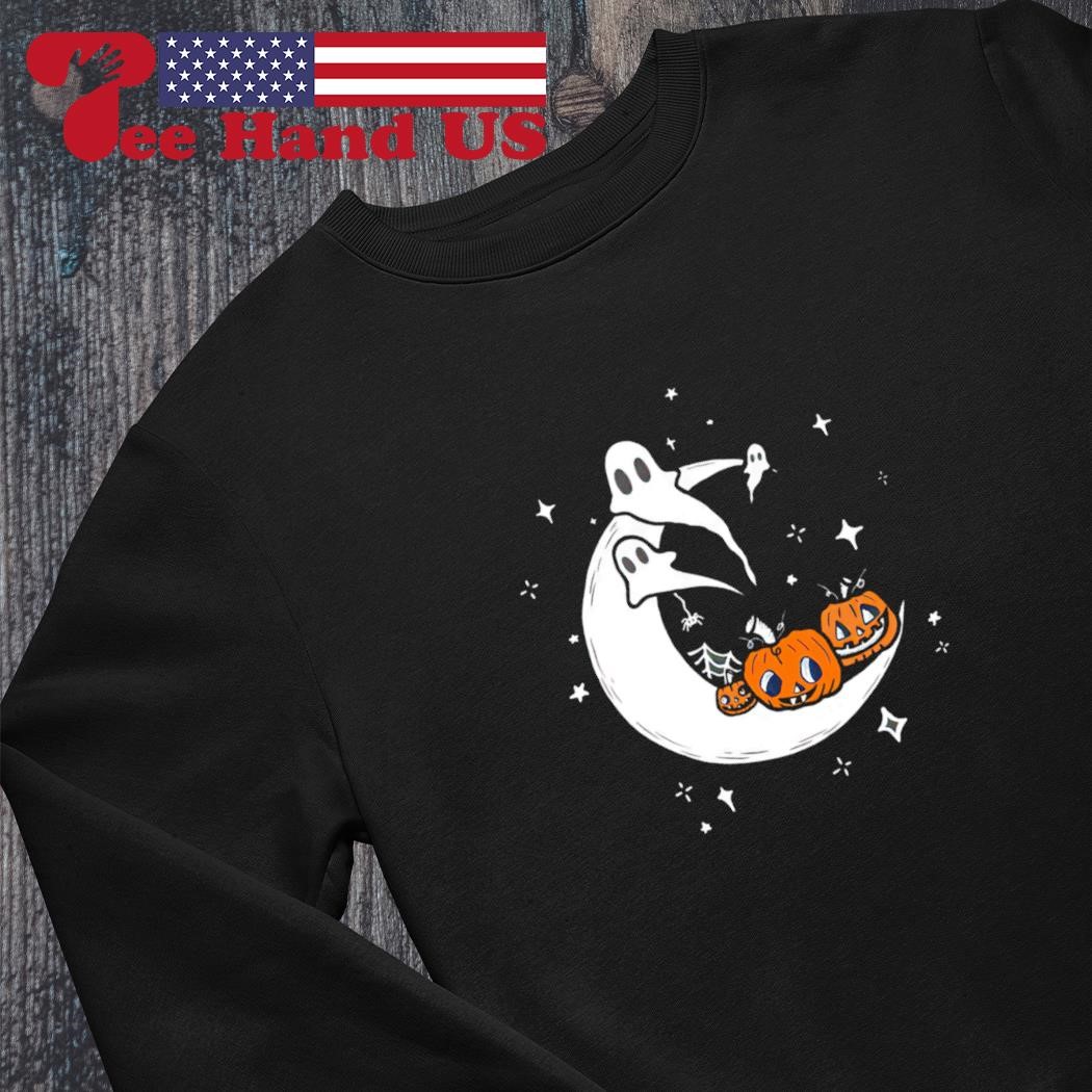 Houston Astros Football Pumpkin Moon Halloween Shirt, hoodie, sweater, long  sleeve and tank top