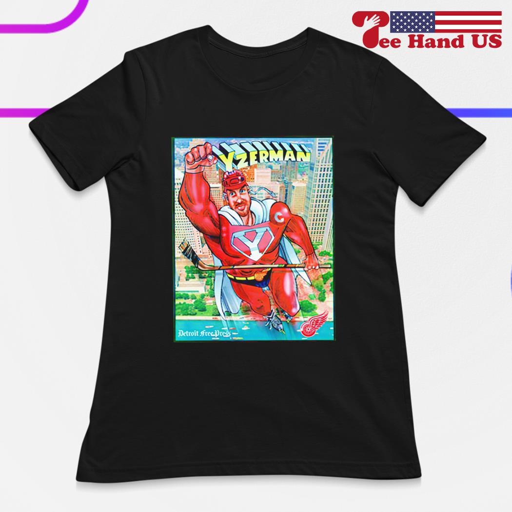 Steve Yzerman Superman Shirt