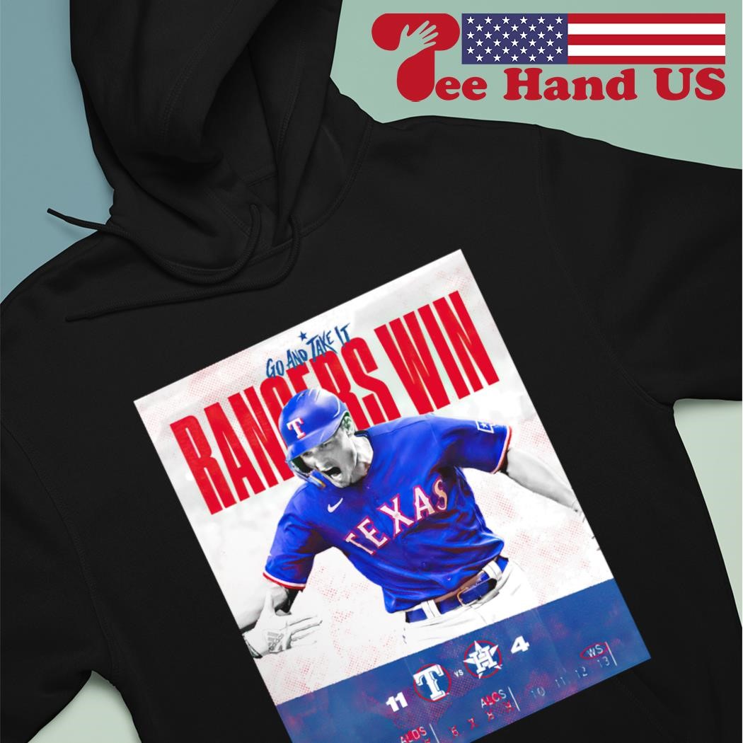 Logo Texas Rangers Go And Take It Shirt, hoodie, sweater, long