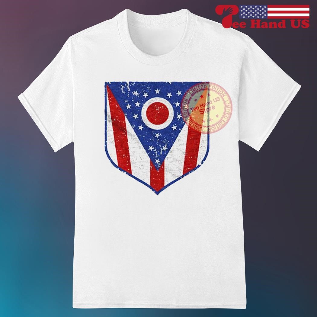 Cincinnati Ohio State Superman Logo Us Flag Shirt, hoodie, sweater, long  sleeve and tank top