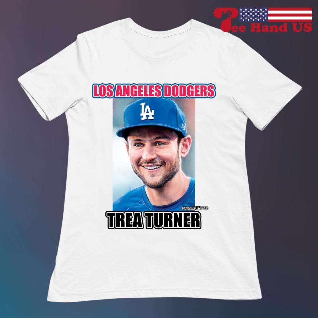Trea Turner Los Angeles Dodgers Homage 2023 Retro Shirt, hoodie, sweater,  long sleeve and tank top
