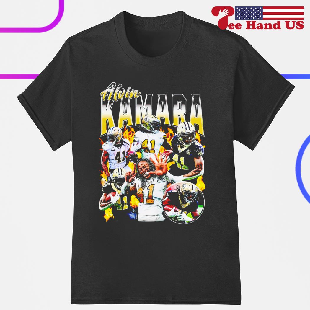 Alvin Kamara Grill MVP Football Fan T Shirt |