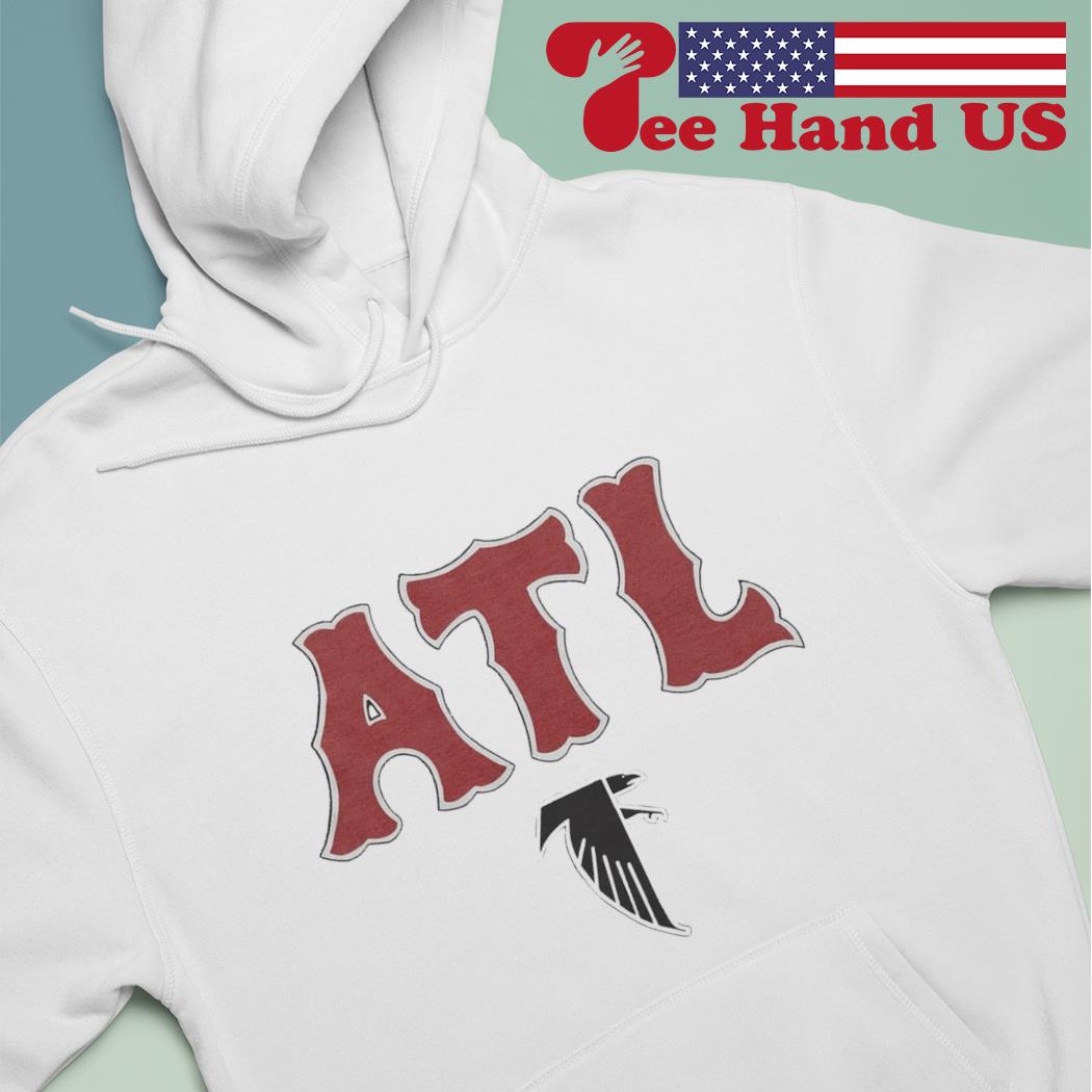 Official Logo Atlanta Braves Atlanta Falcons Atlanta Hawks Atlanta United  Fc Logo 2023 shirt, hoodie, sweater, long sleeve and tank top