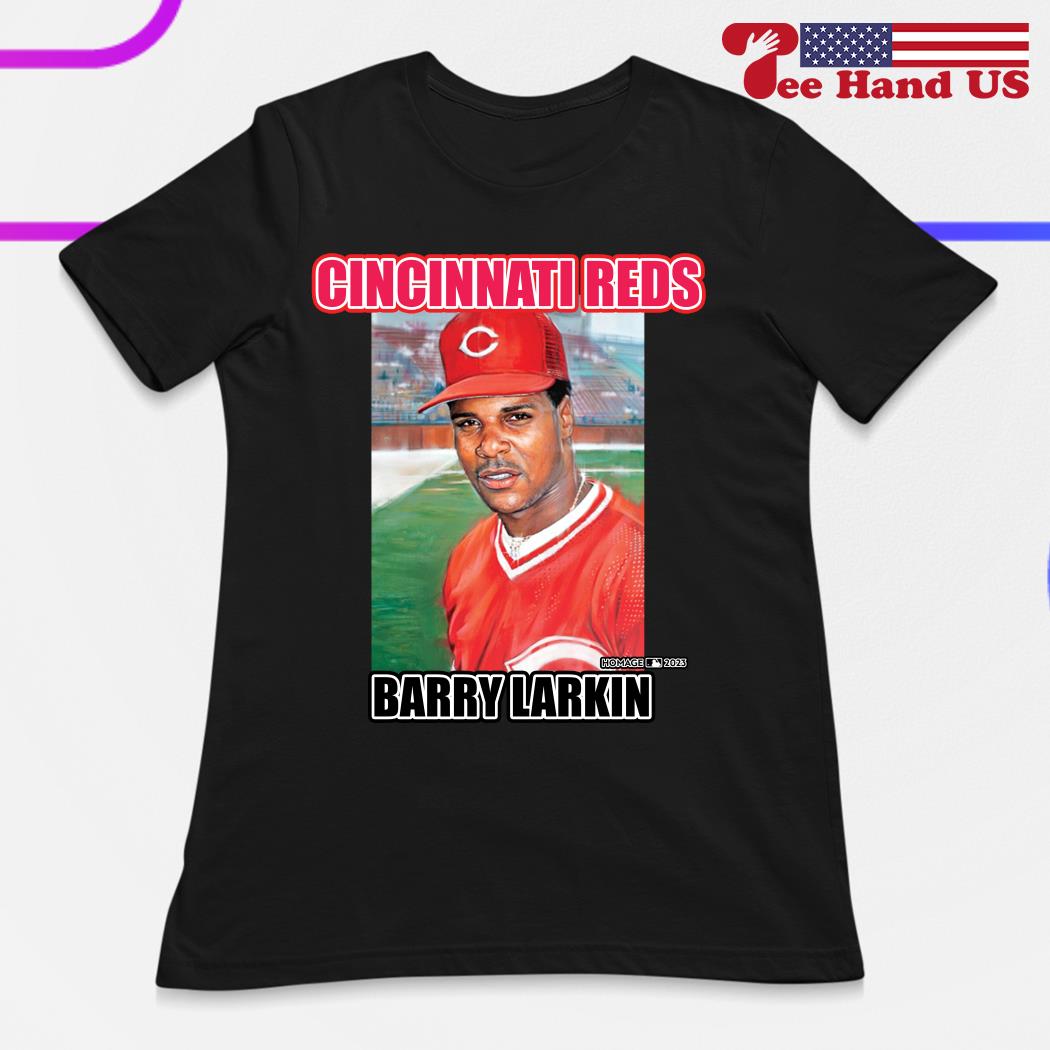MLB Cincinnati Reds Barry Larkin 3D Hoodie - T-shirts Low Price