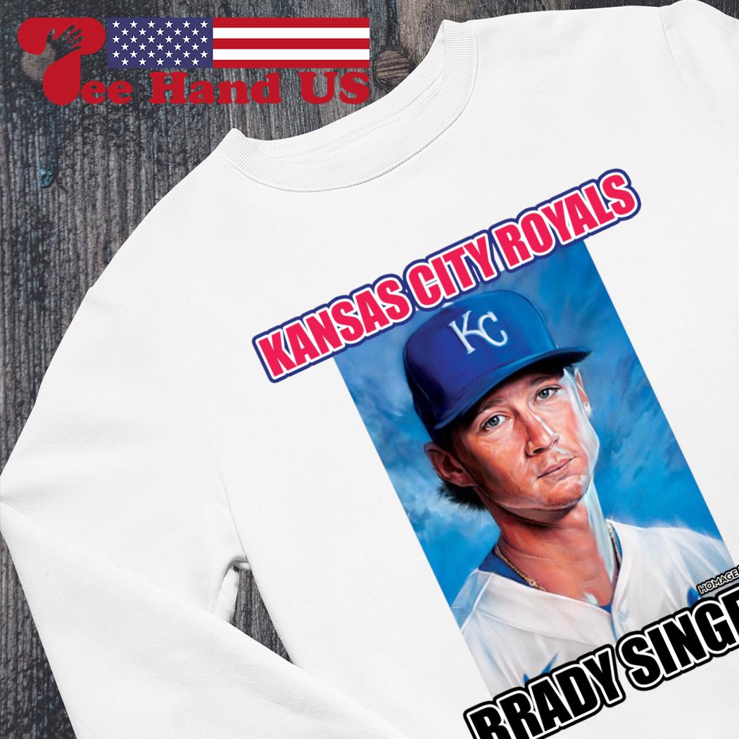 Brady Singer Kansas City Royals Homage 2023 Retro Shirt, hoodie