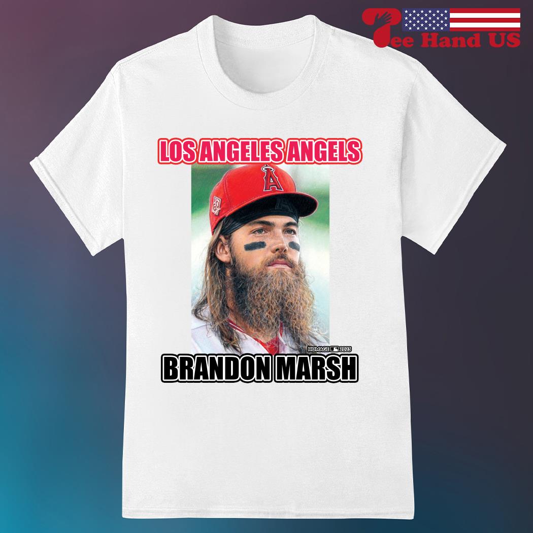 Brandon Marsh Los Angeles Angels Homage 2023 Retro Shirt, hoodie