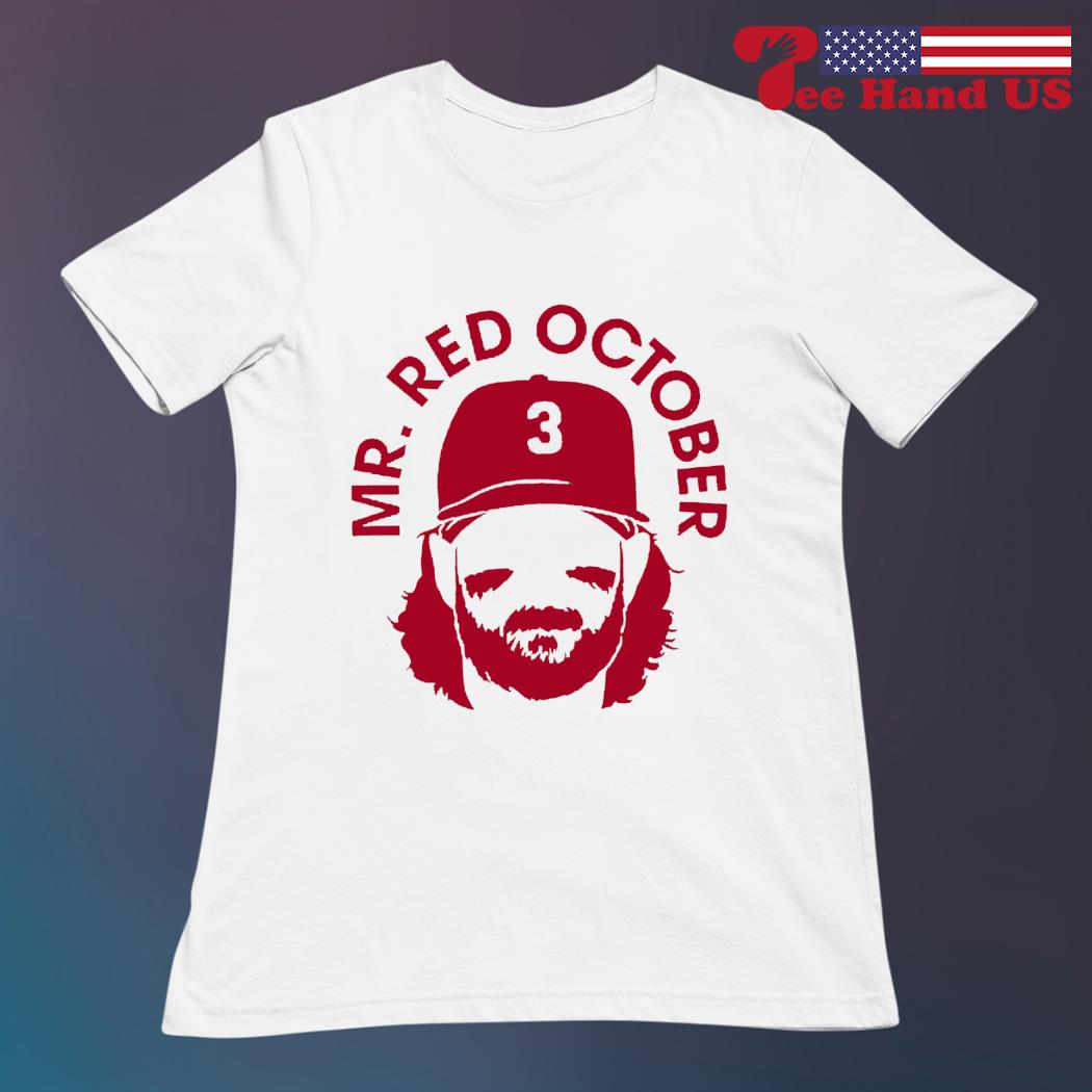 Philadelphia Phillies Bryce Harper Mr. Red October t-shirt -  ColorfulTeesOutlet