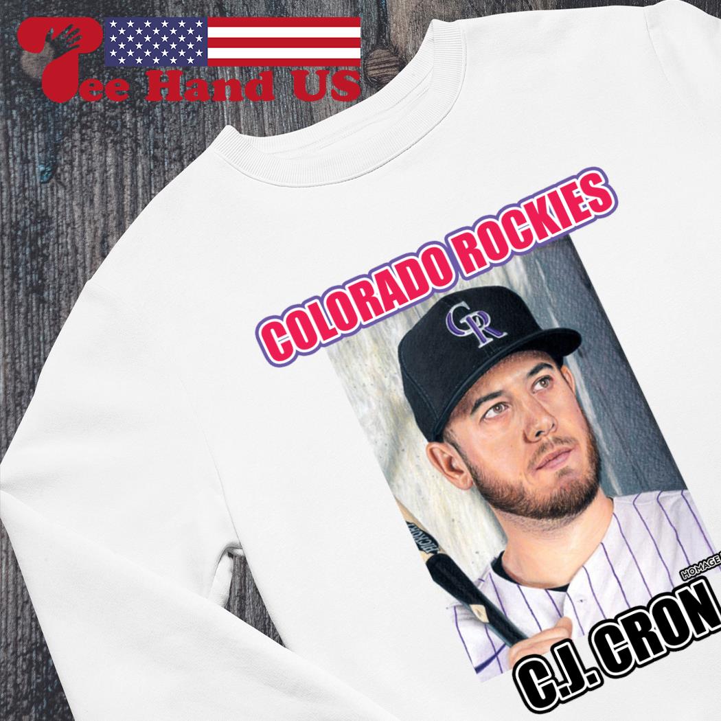 C.J. Cron Colorado Rockies Homage 2023 Retro Shirt, hoodie, sweater, long  sleeve and tank top