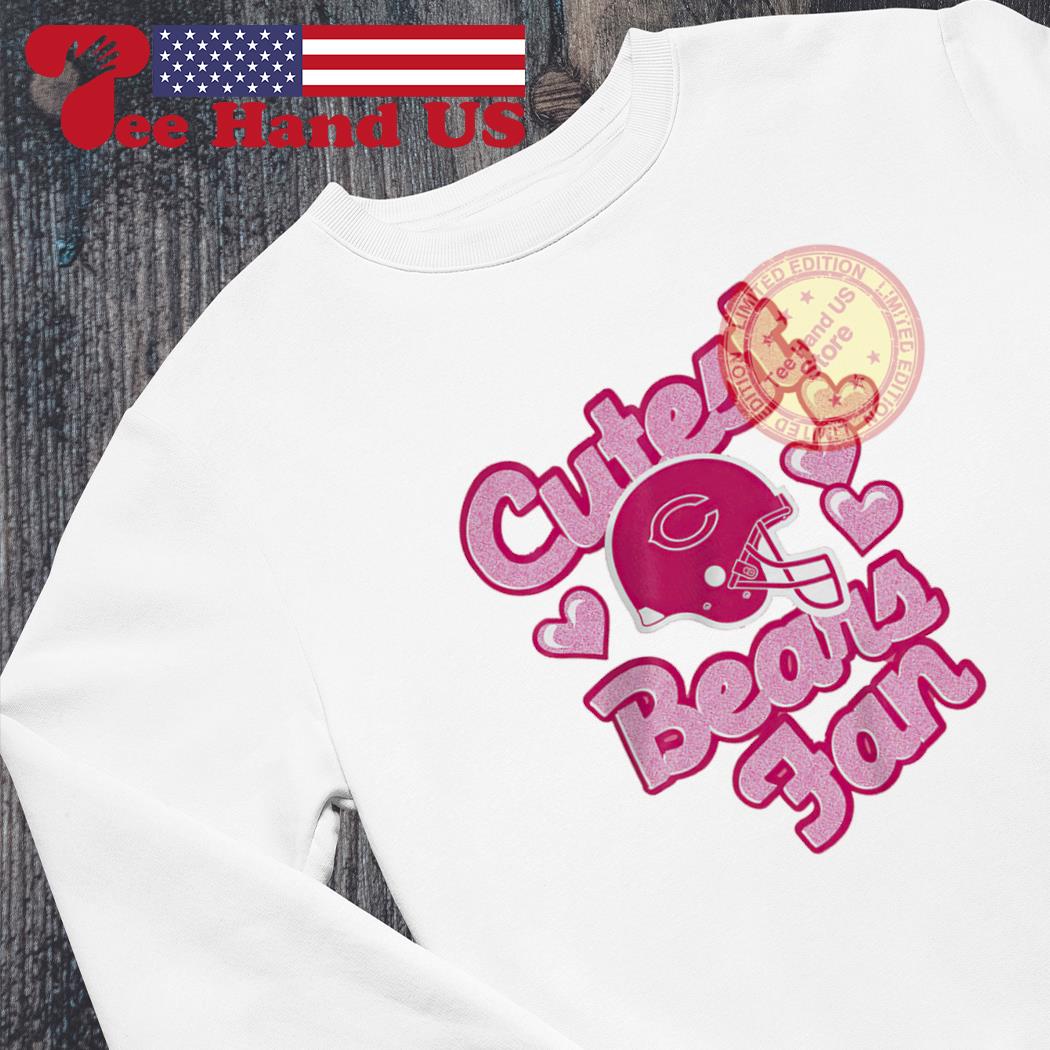 chicago bears pink sweatshirt