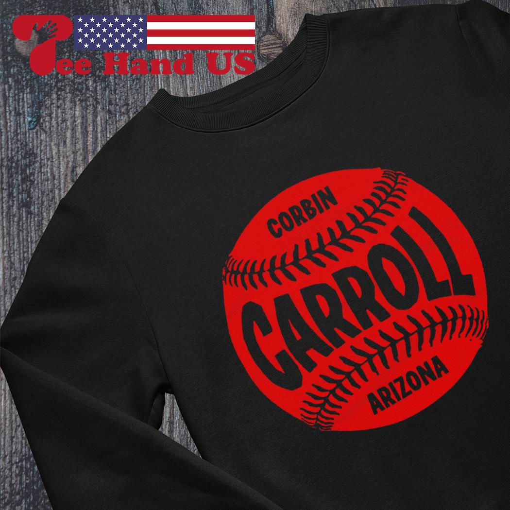 Arizona Diamondbacks Corbin Carroll Men's Cotton T-Shirt - Heather Gray - Arizona | 500 Level Major League Baseball Players Association (MLBPA)