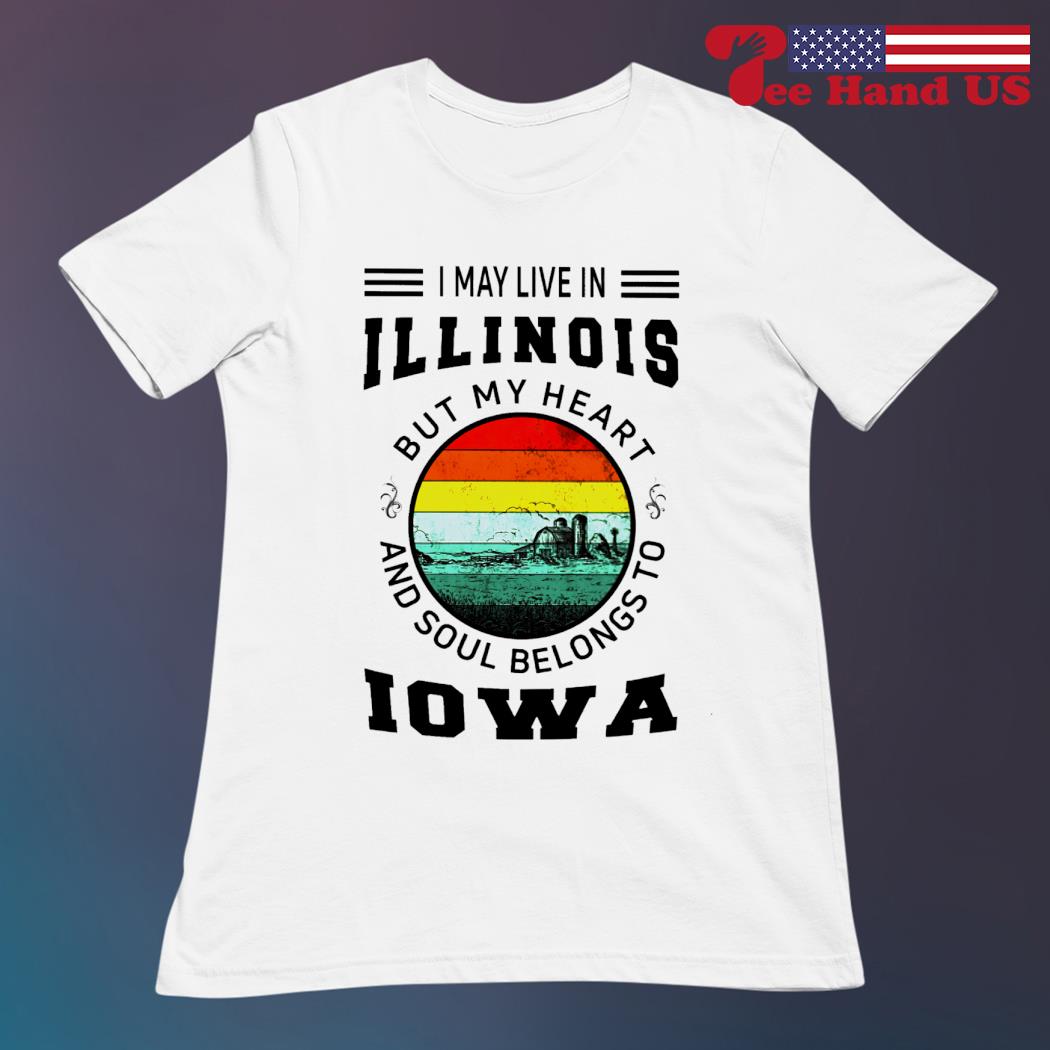 Official i may live in Iowa be long to chicago white sox shirt