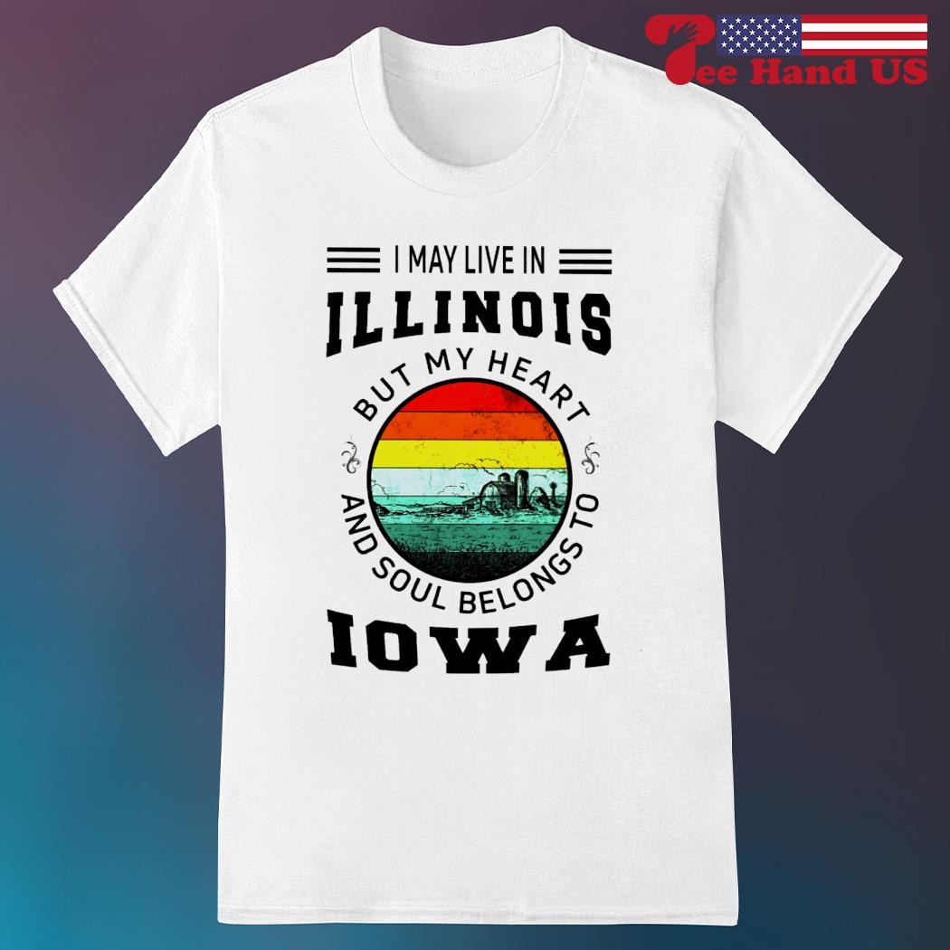 I May Live In Iowa Be Long To Chicago White Sox Unisex T-Shirt