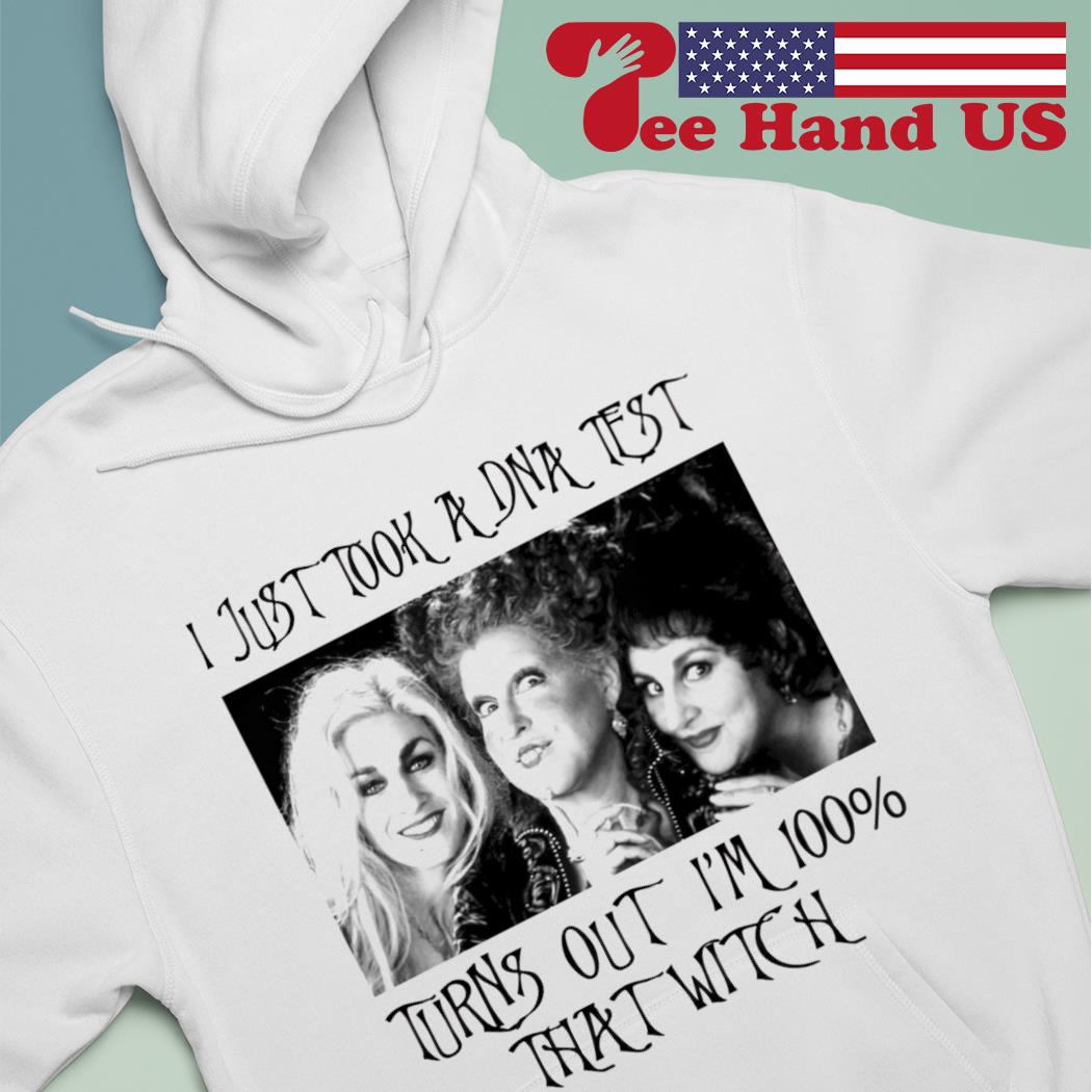 i just took a dna test shirt hocus pocus