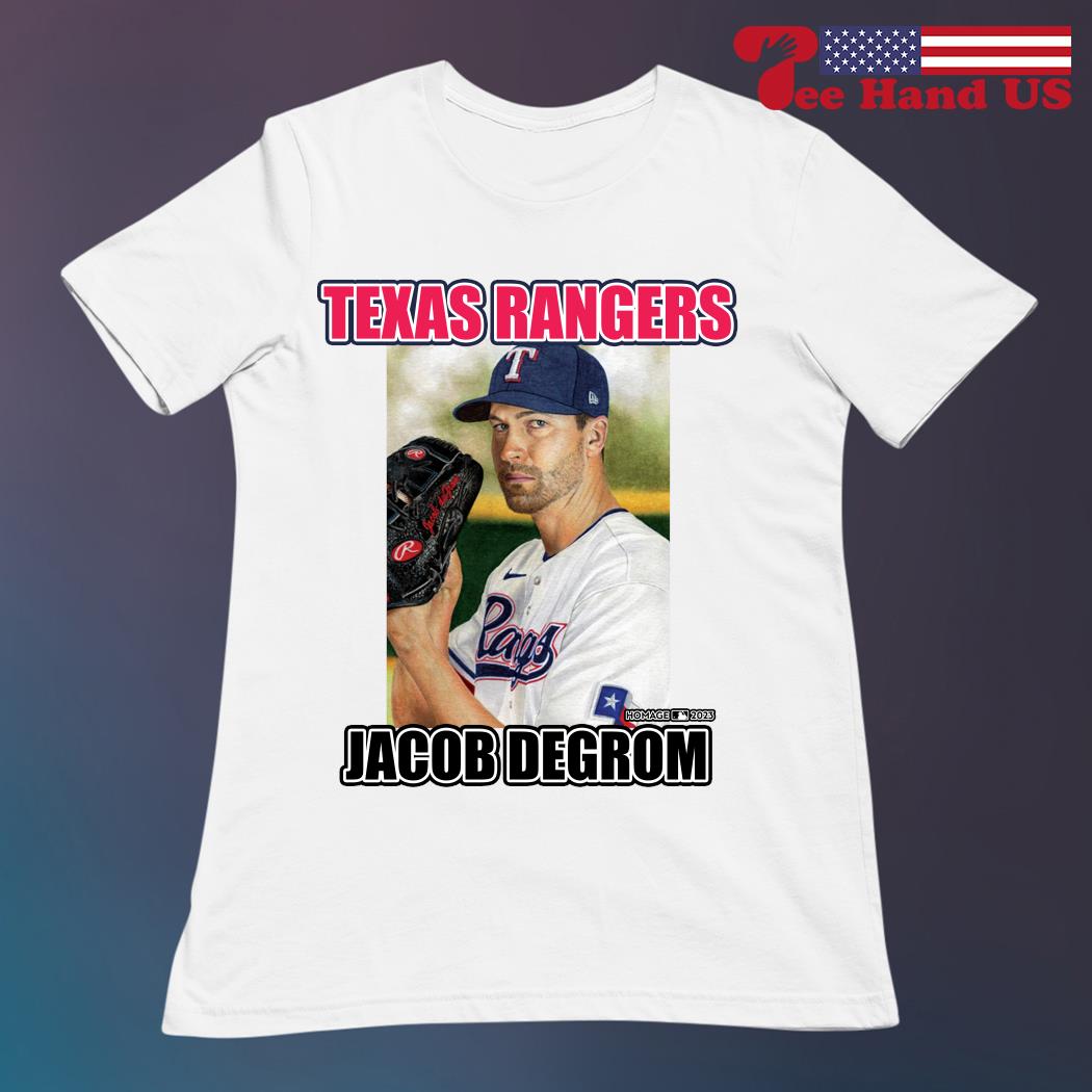 Official Jacob deGrom Jersey, Jacob deGrom Shirts, Baseball Apparel, Jacob  deGrom Rangers Gear