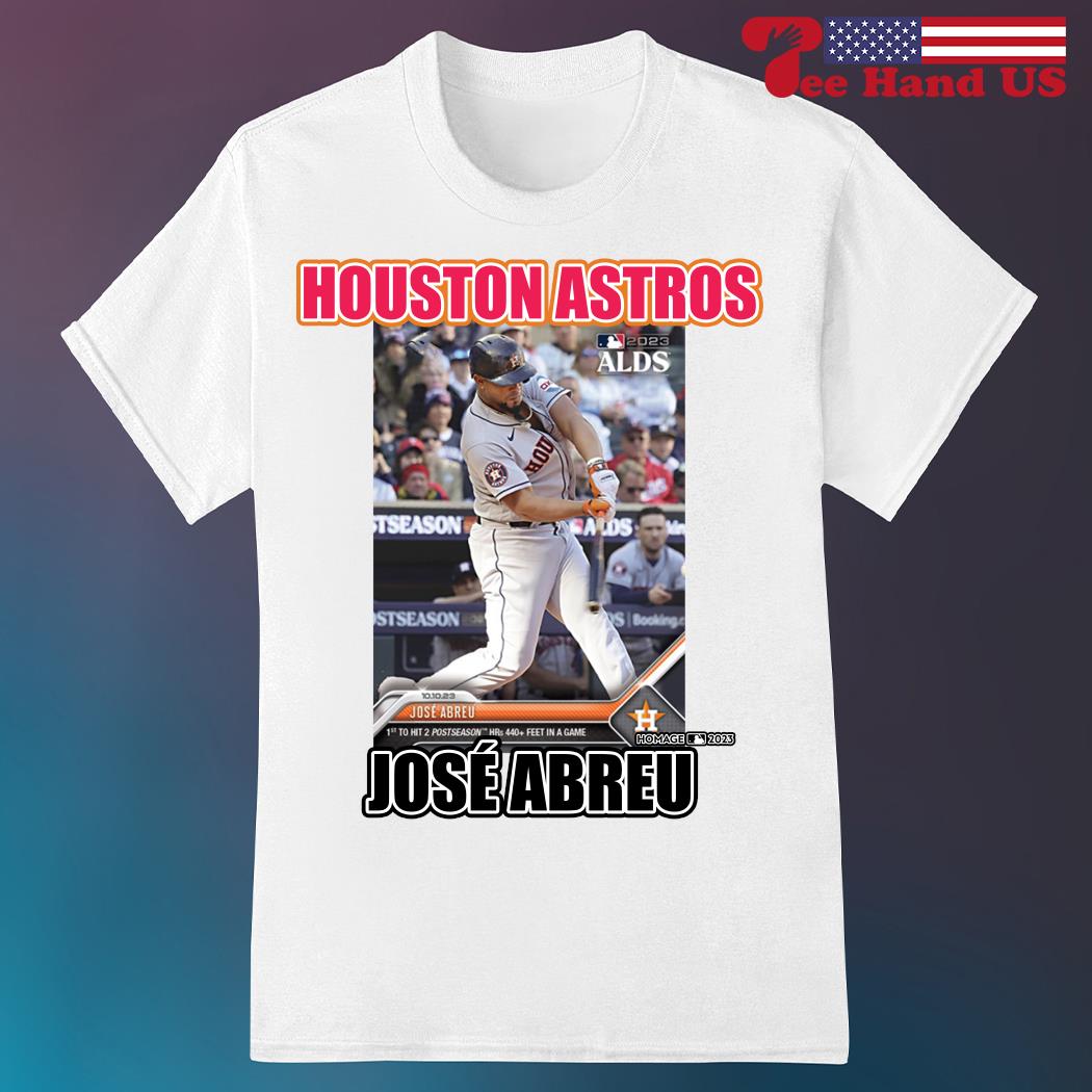 José Abreu Houston Astros baseball player action pose outline signature  shirt, hoodie, sweater, long sleeve and tank top